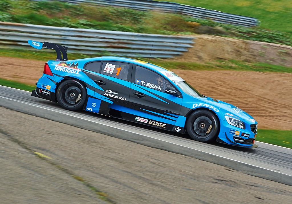 Den forsvarende mester Thed Björk hos Volvo Polestar Racing
(Foto: Tommy Hostrup Galskjær)